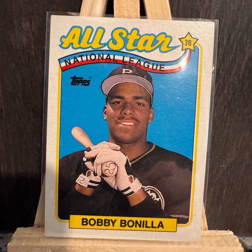 2 Cards-1989 Topps Bobby Bonilla All Star #388 Pittsburgh Pirates Vintage MLB